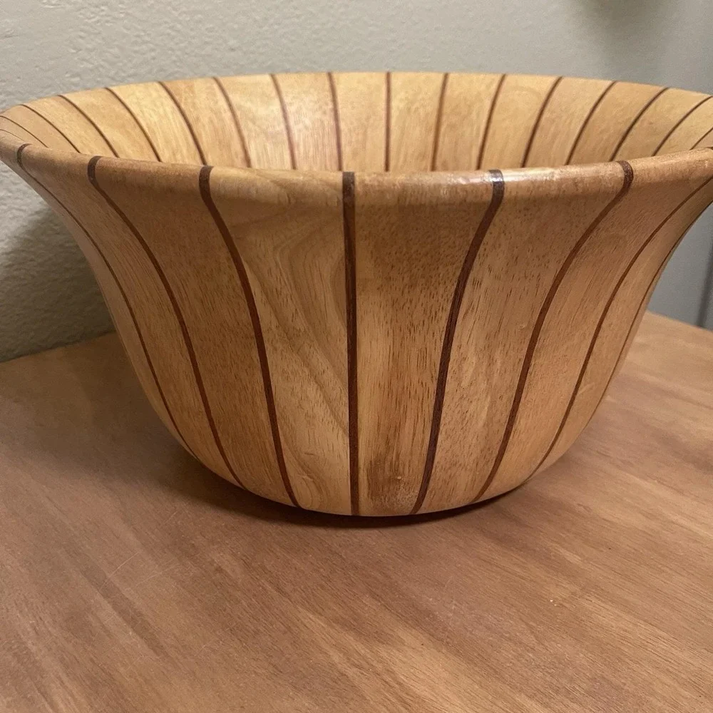 VTG Dansk Quistgaard Staved Tulip Bowl 13